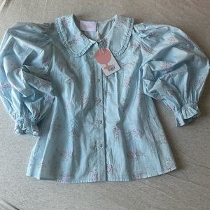 Selkie the Meadow Blouse in South of France